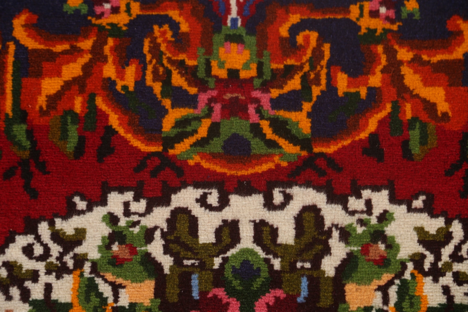 Victorian Style Traditional Floral Rug 4×5 Handmade Wool Carpet