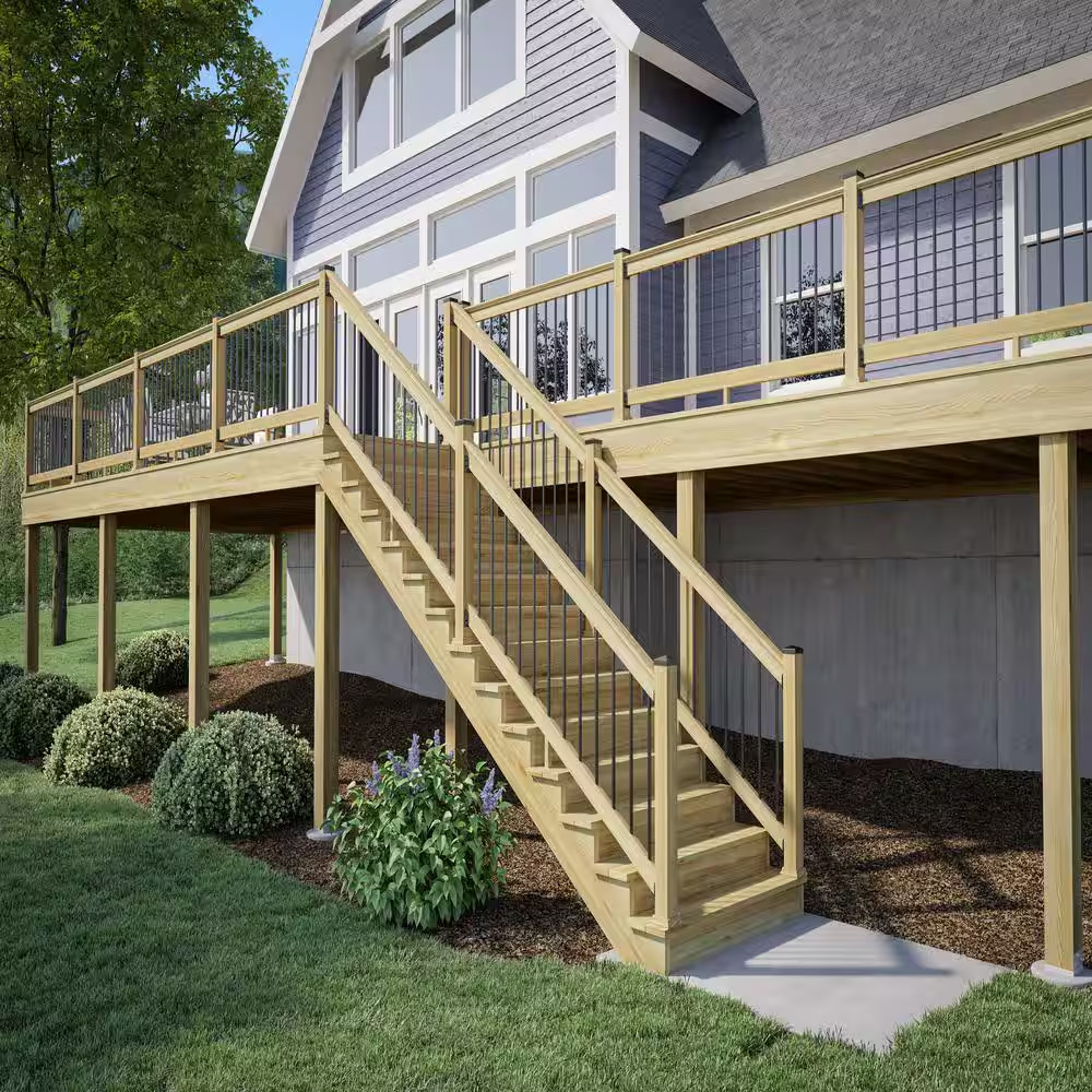 4 In. X 6 In. X 8 Ft. #2 Ground Contact Pressure-Treated Timber