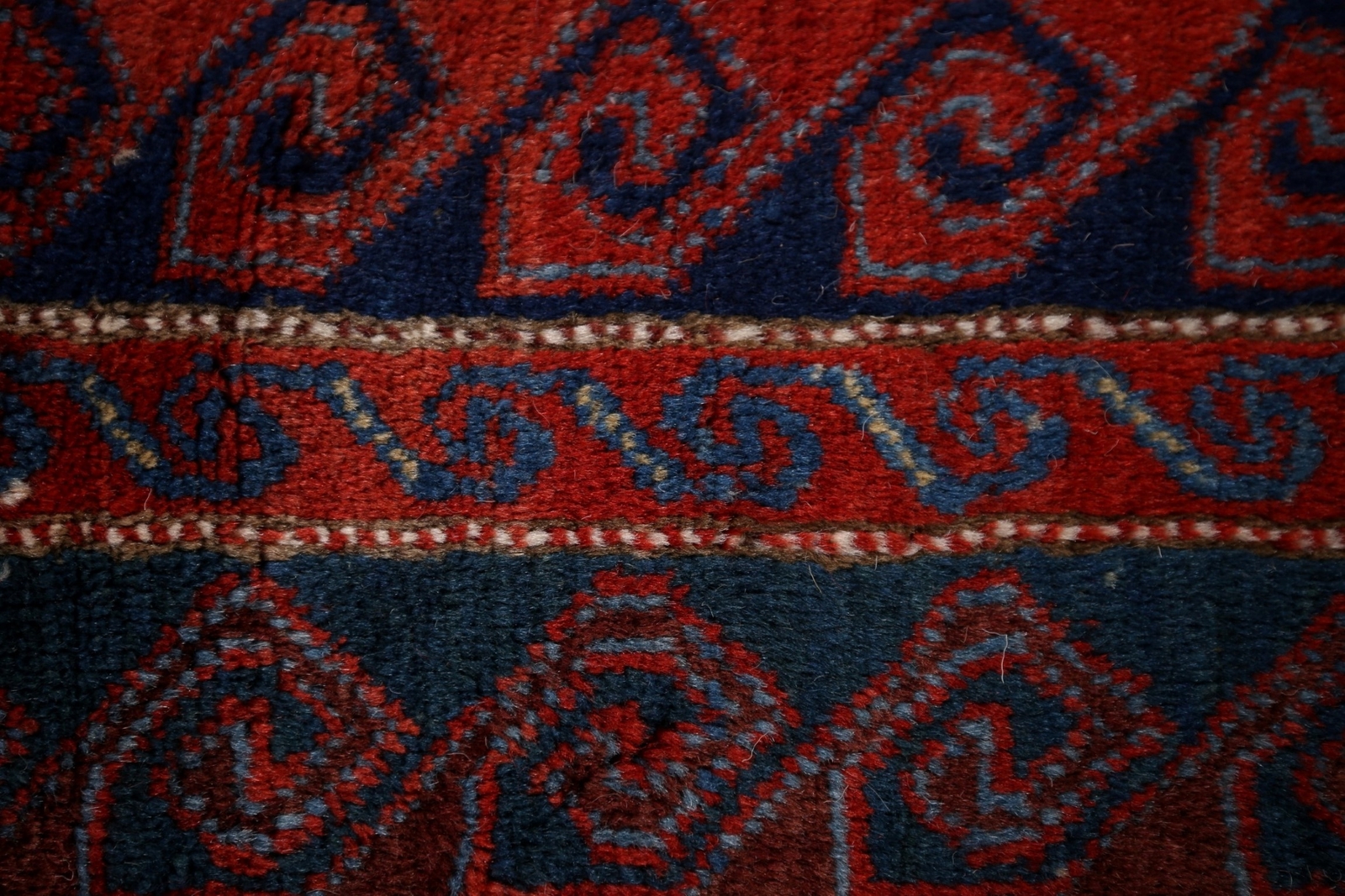 Antique Wool Russian Kazak Vegetable Dye Hand-knotted Carpet Area Rug 5×8