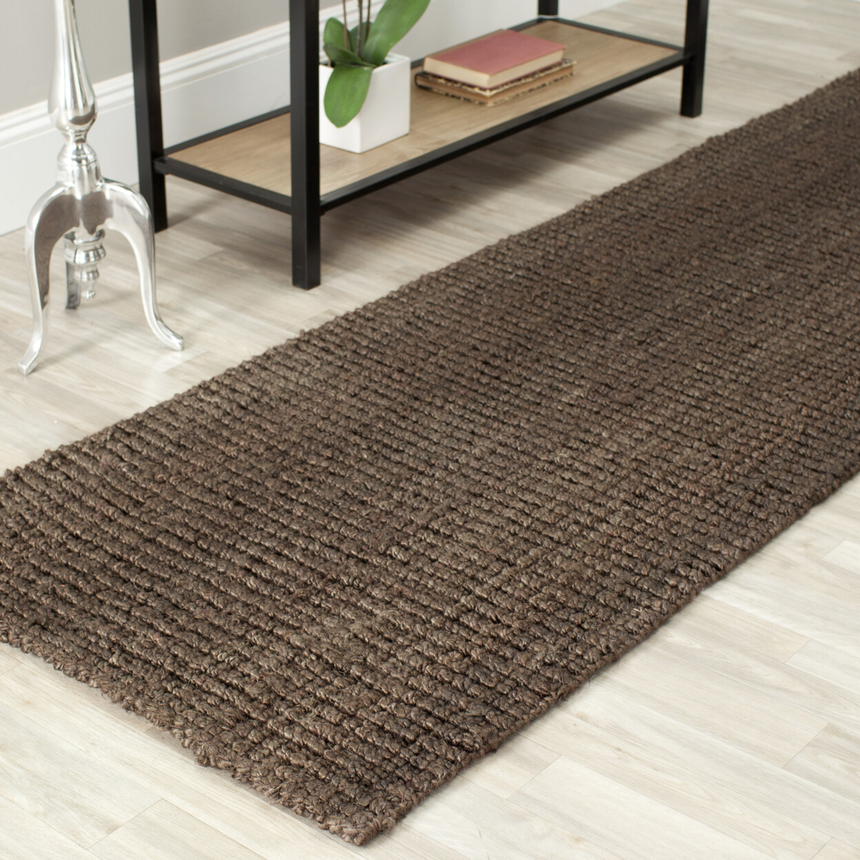SAFAVIEH Natural Fiber NF447D Handmade Brown Rug