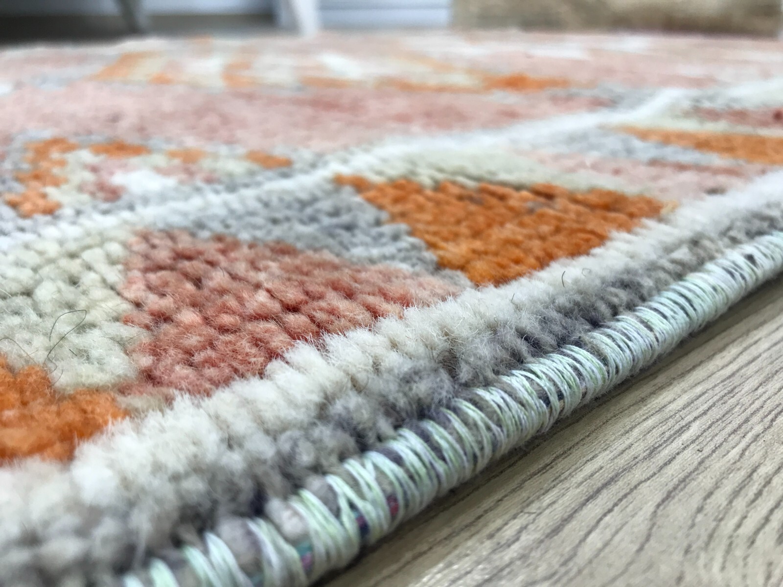 Herki turkish rug, Faded color rug, Vintage rug, Bohemian rug, 2.8 x 12.2 ft