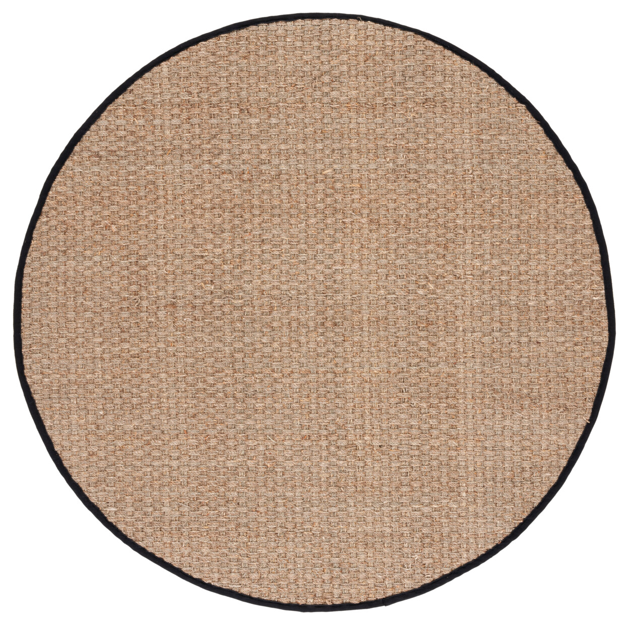 SAFAVIEH Natural Fiber NF114C Natural / Black Rug