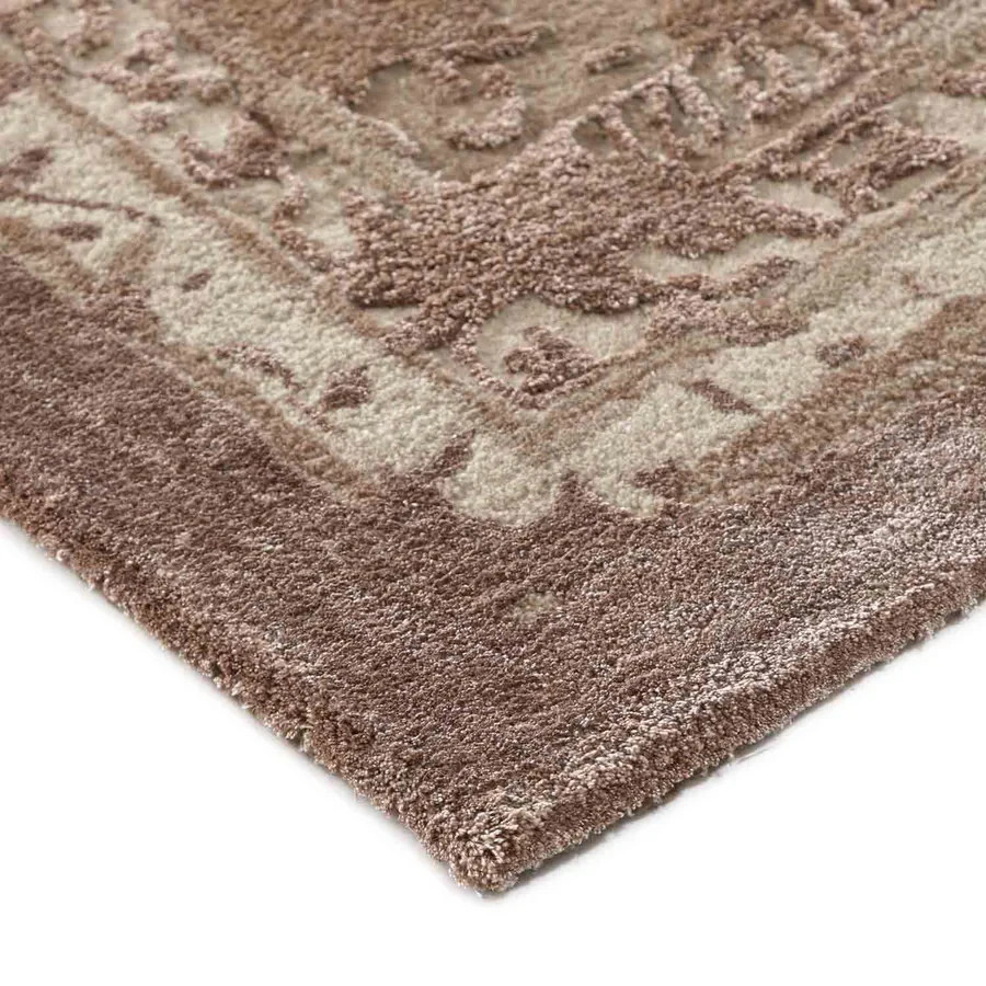 Modern Hand Tufted Wool and Viscose Rug Color As Photos Handmade Carpet Rug