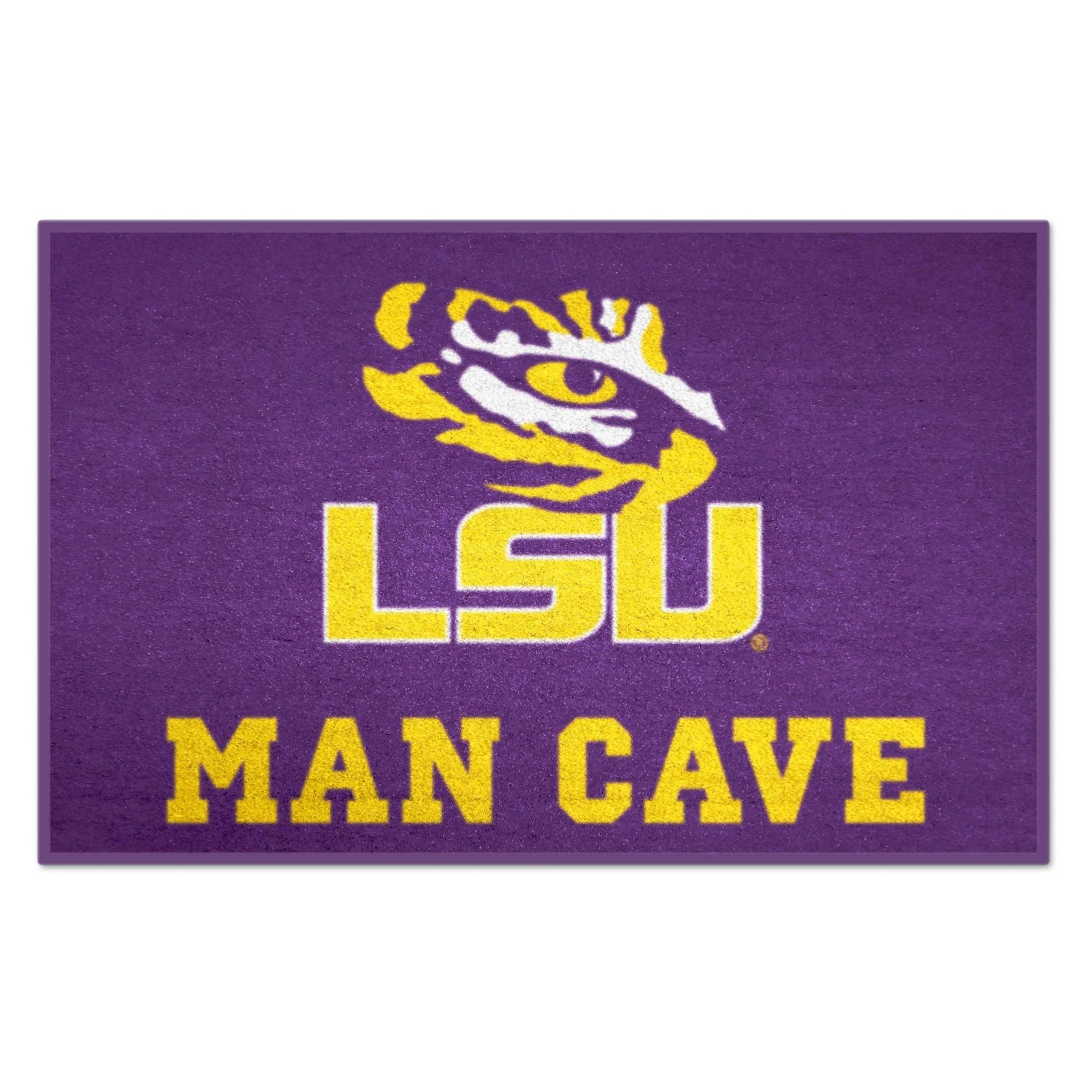 Fanmats 14564 Ncaa – Lsu Tigers Man Cave Starter Mat Accent Rug – 19In. X 30In.