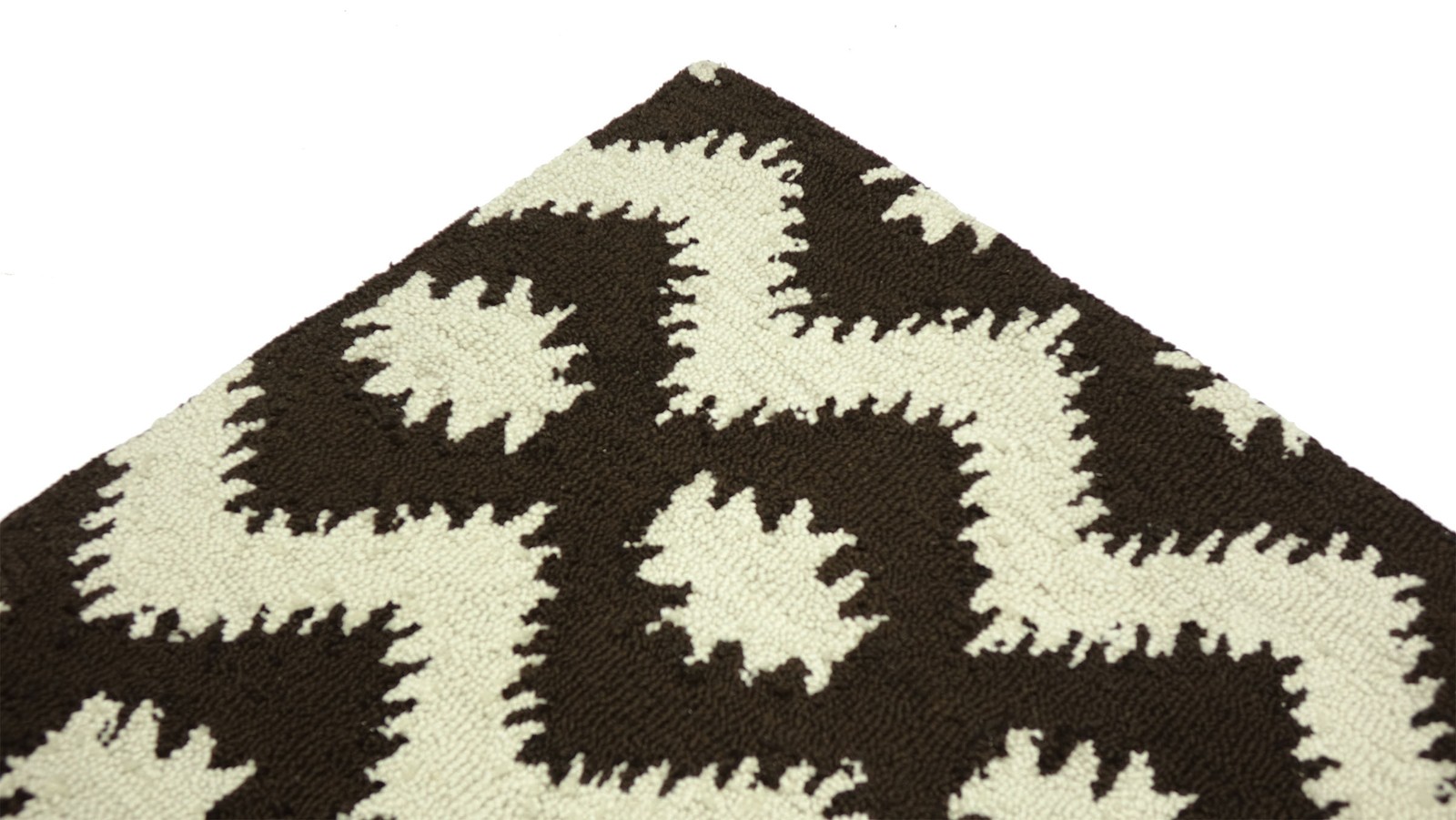 Handcrafted Carpet from Handwork in 160×230 & 100×150 Brown Patterned