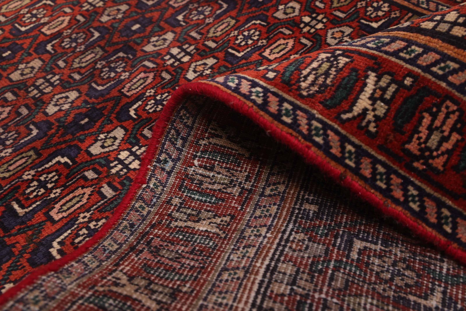 2’8″ x 8’0″ Vintage Hand-knotted Runner Rug Traditional Oriental Wool Carpet