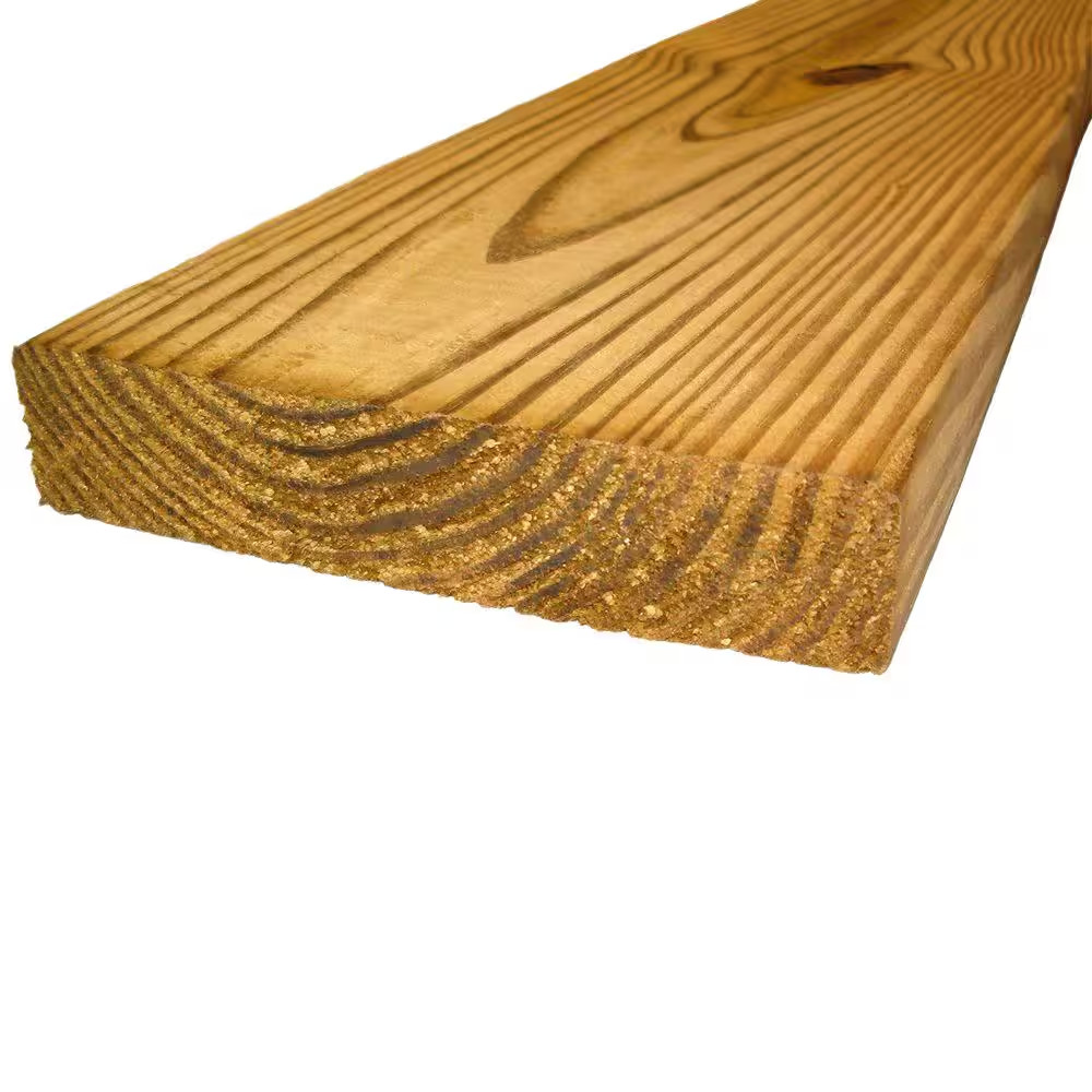 2 In. X 8 In. X 16 Ft. #1 Southern Yellow Pine Pressure-Treated Lumber