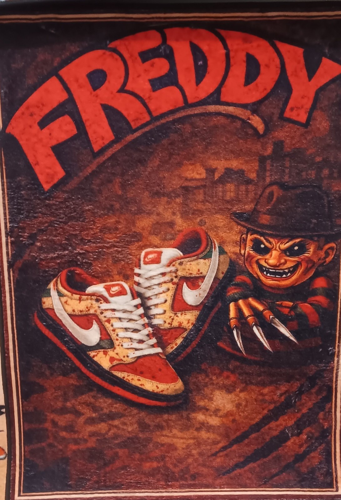 NIKE FREDDY | 22×30 INDOOR AREA RUG | FLOOR MAT | FAN DECOR | WALL ART
