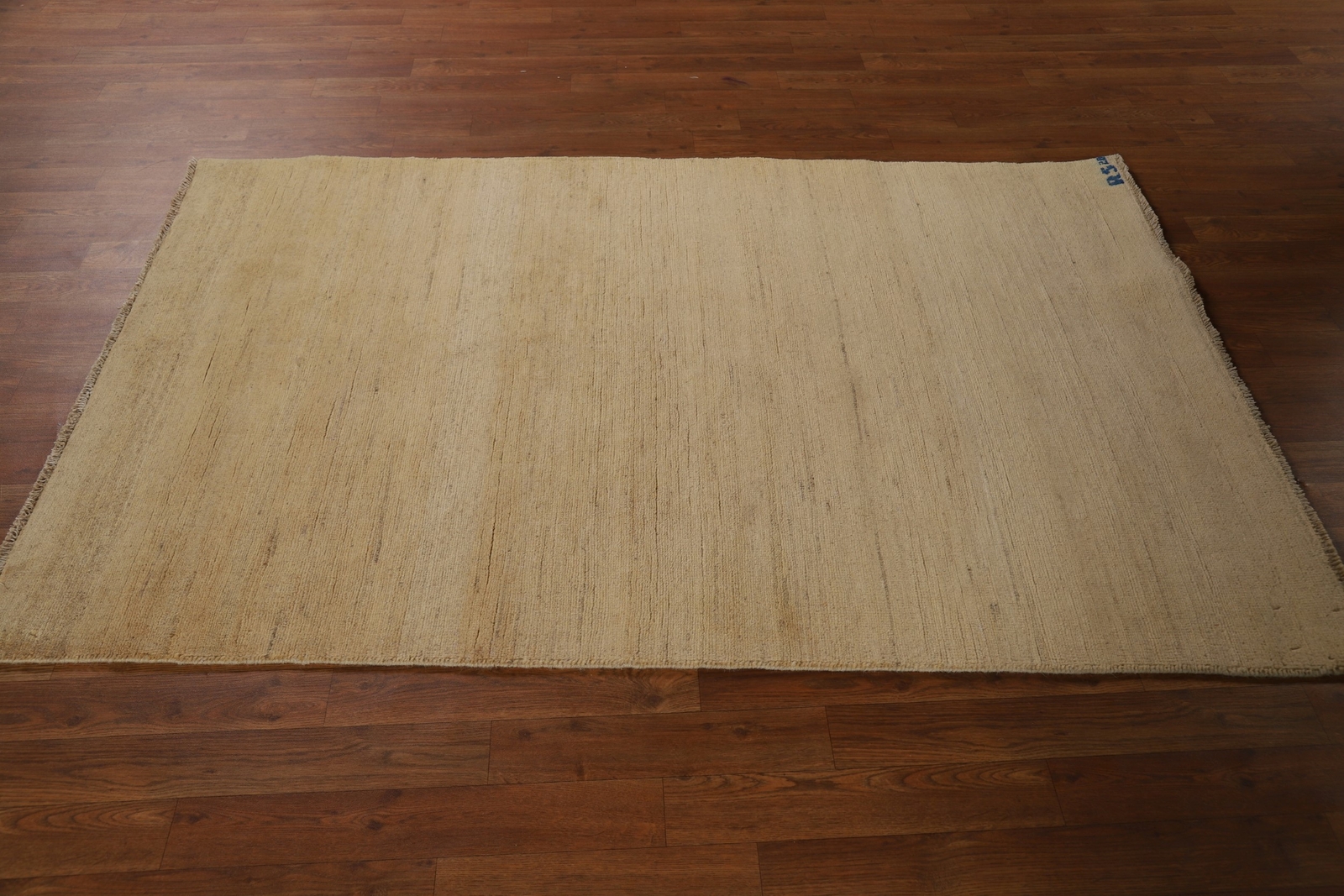 Durable Contemporary Gabbeh Solid Design Wool Rug – Made to Last! 4×6 ft