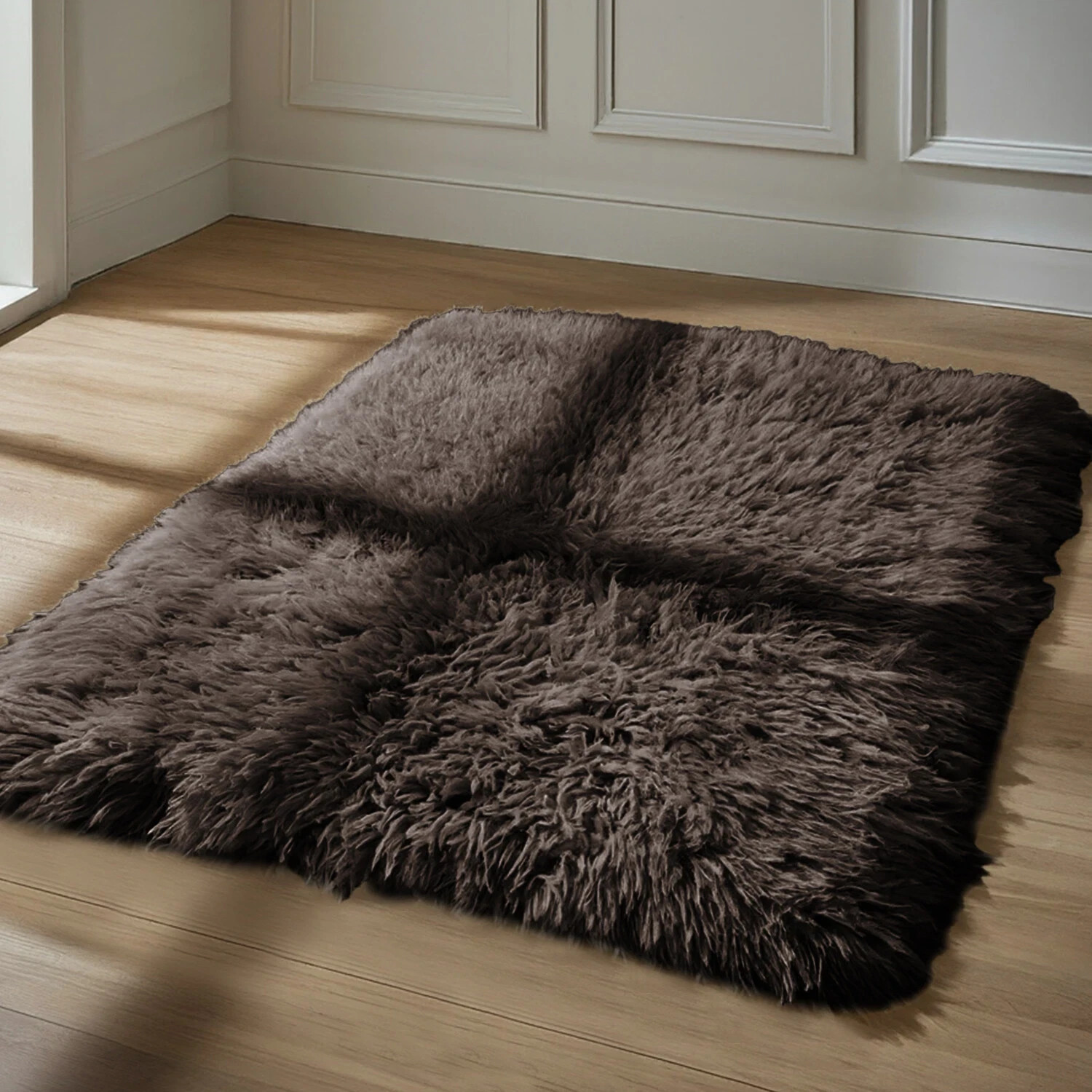 Shaggy Fluffy Area Rug Anti Skid Living Room Bedroom Carpet Ultra Soft Floor Mat
