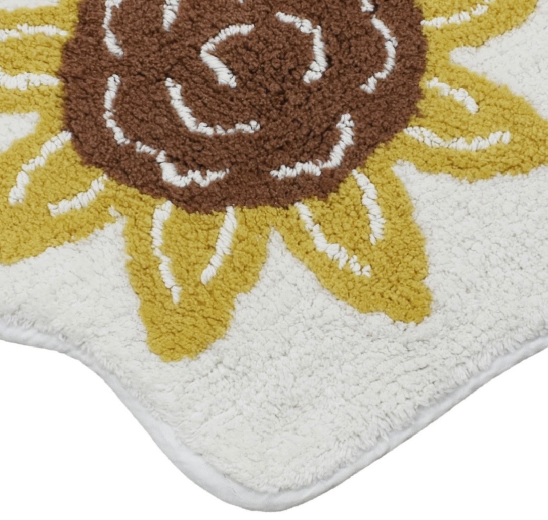 Sunflowers Small Mat Area Rug – 18” x 34” – Celebrate- New
