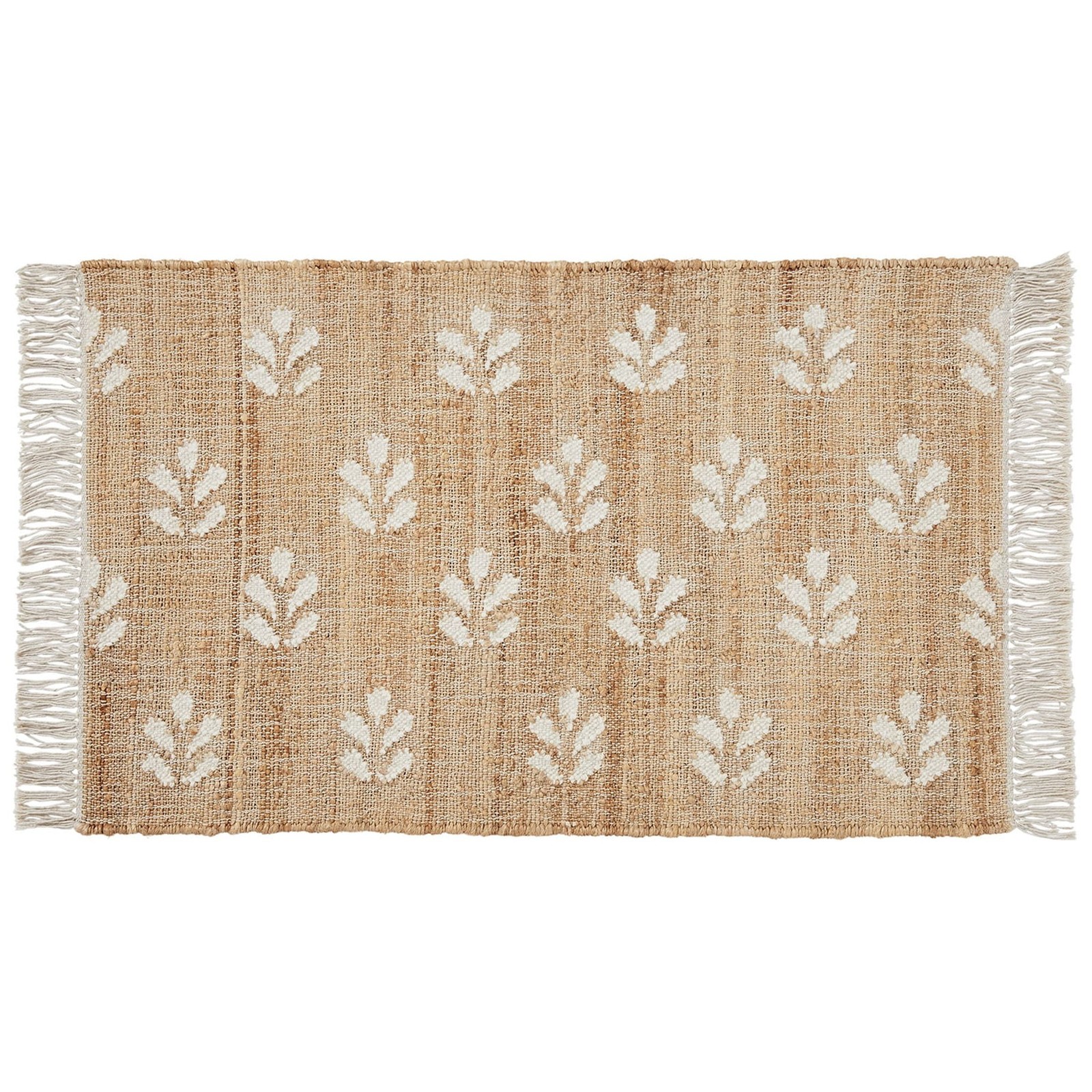 Floral Jute 2′ x 3′ Accent Rug