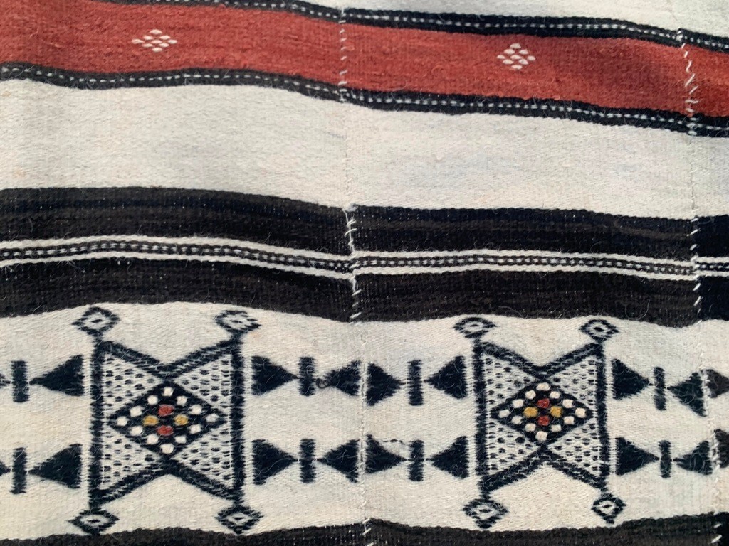 Fulani Blanket,African Blanket,Antique Hand Made Fulani,Wedding Blanket 5×8 ft