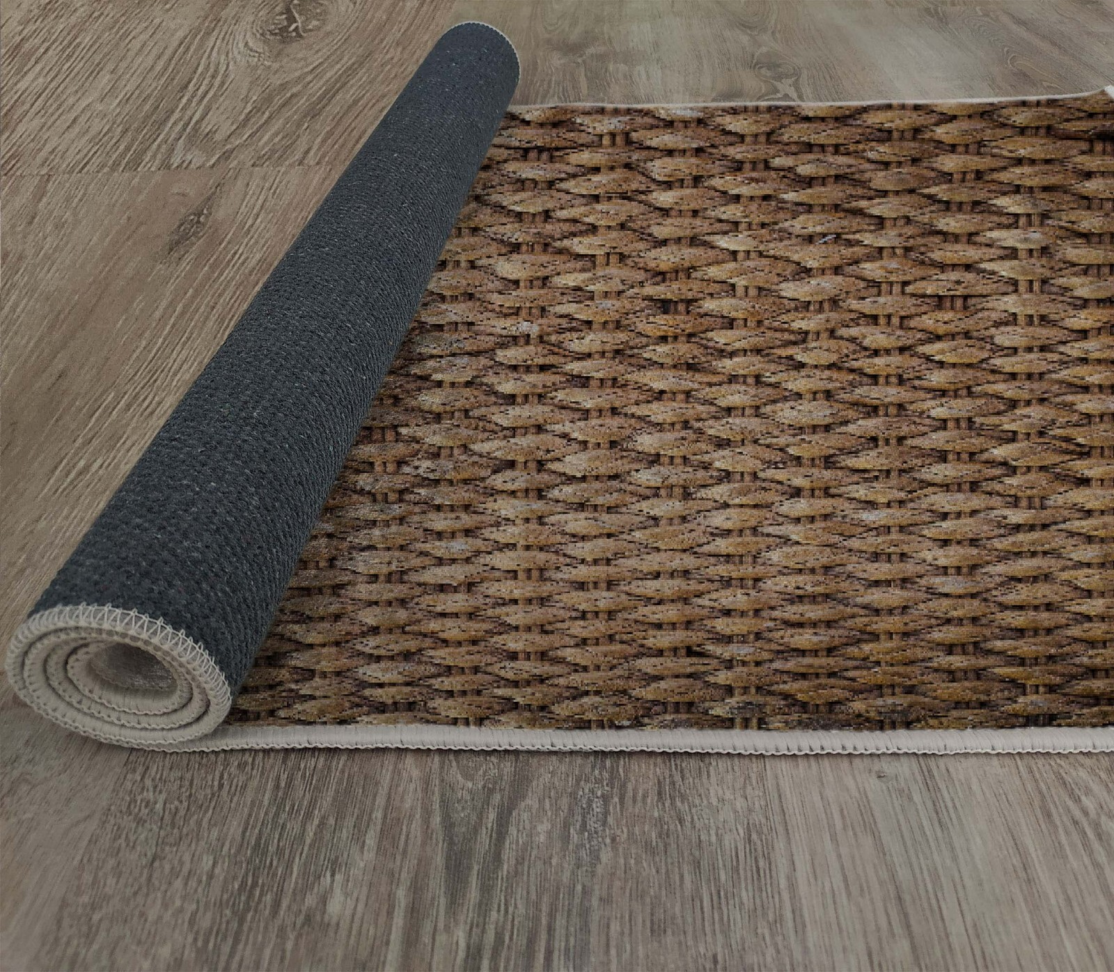 Brown Color Stair Rug, Stair Tread Rug, Stair Treads Rug, Carpet Stair Treads