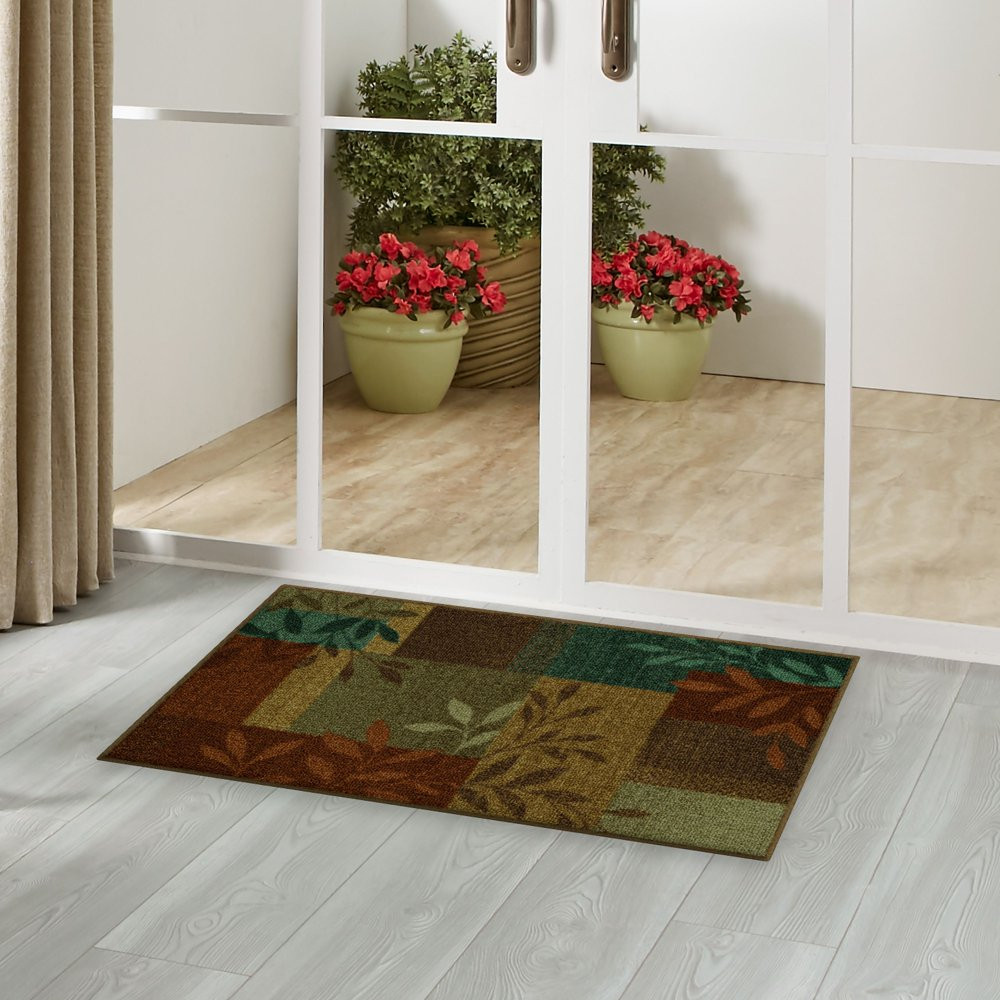 Non Slip Multicolor Area Rug Stain and Fade Resistant Decor Runner 1’8″X2’10″‘