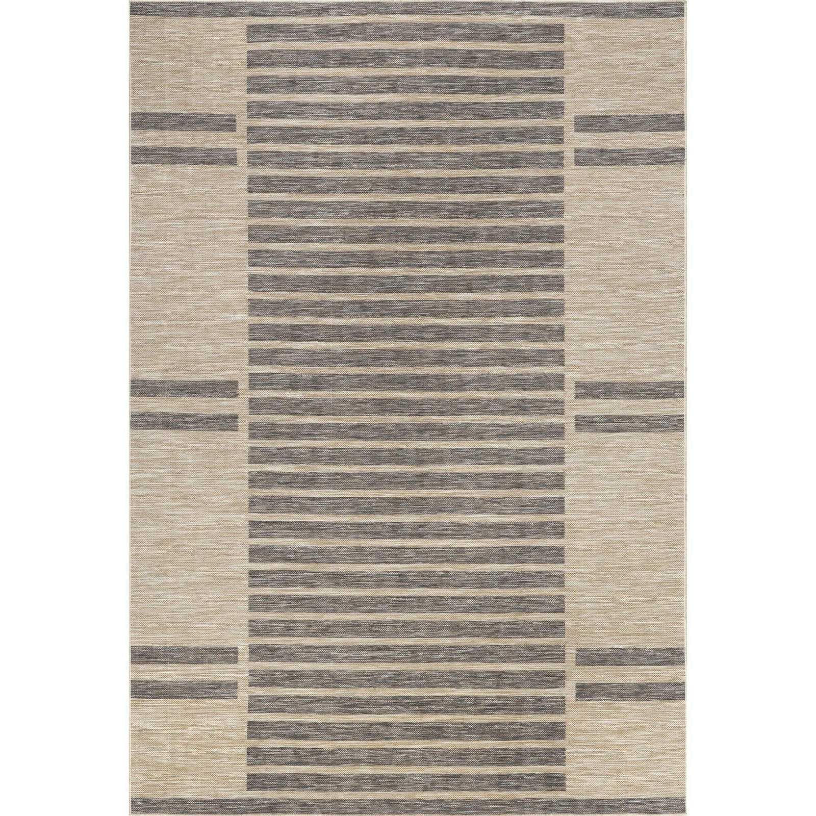 Nuloom Treasure Light Grey/Ivory 67 X 9 Geometric Soft And Cozy High Traffic