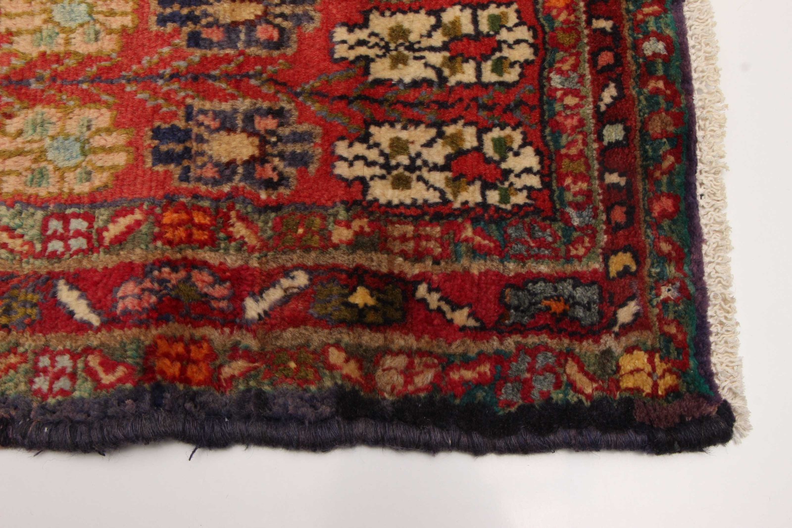 2’5″ x 6’2″ Vintage Hand-knotted Runner Rug Traditional Oriental Wool Carpet
