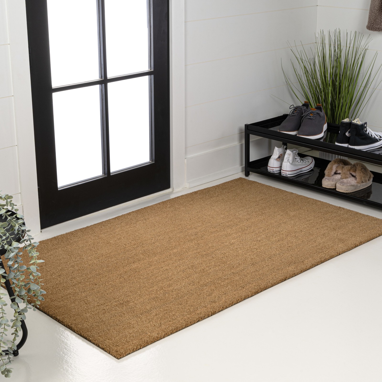 JONATHAN Y Lighting CHG100-24 CocoHarbor Greet Mats 2′ x 4′ – Brown