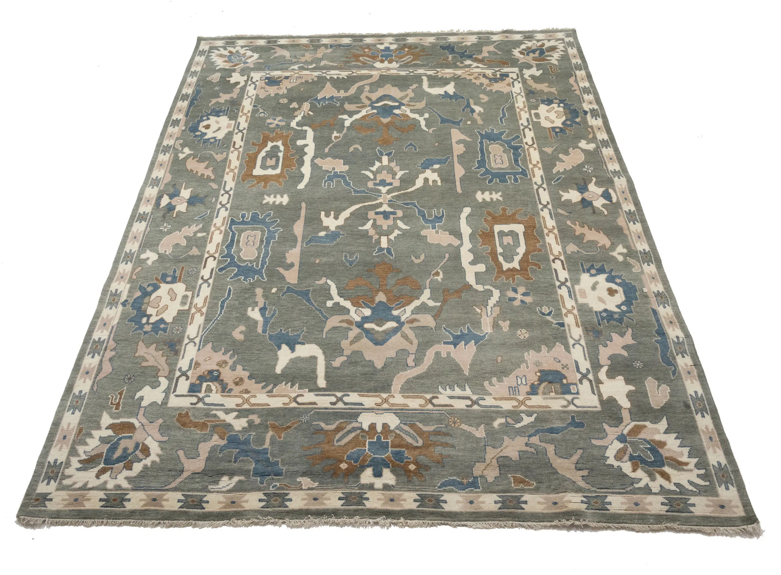 Extra Large Living Room Floral Osh Chobi Oriental Rug Colorfast Carpet 10X14 ft