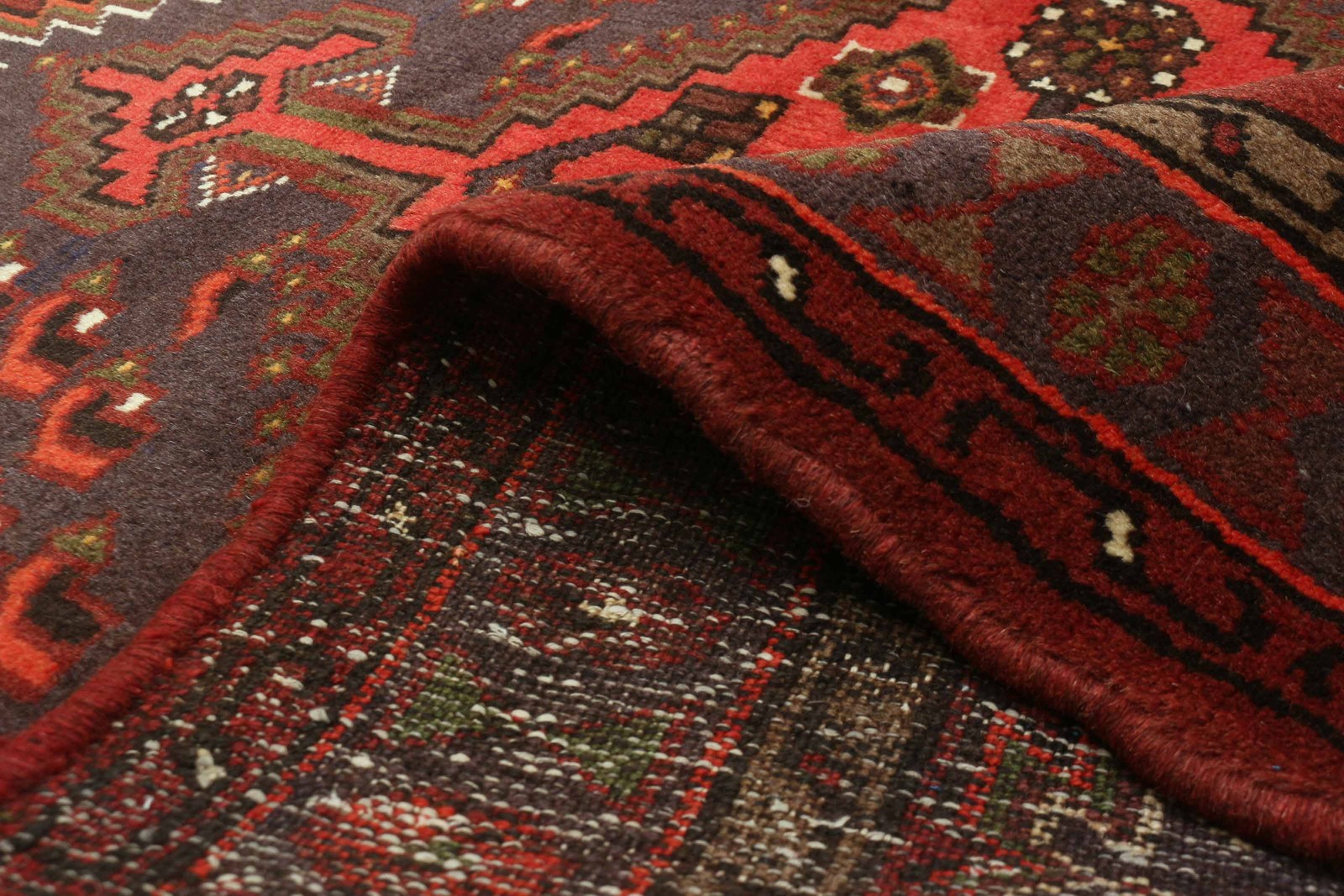 Vintage Oriental Hand-Knotted Carpet 3’3″ x 5’1″ Traditional Wool Area Rug