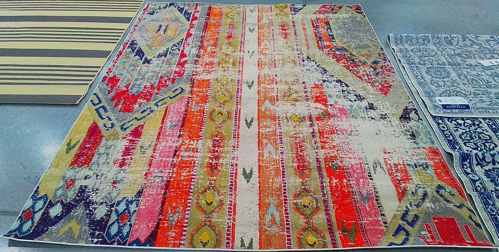 LIGHT GREY MULTI 8′-0″ x 10′-0″ Flaw in Rug Reduced Price 1172772778 MNC222G-810