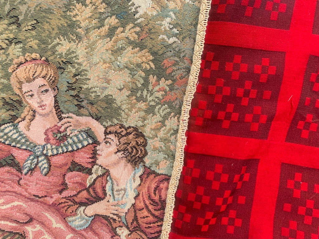 Vintage French River Side Romantic Wall Hanging Tapestry Home Decor 2x3ft