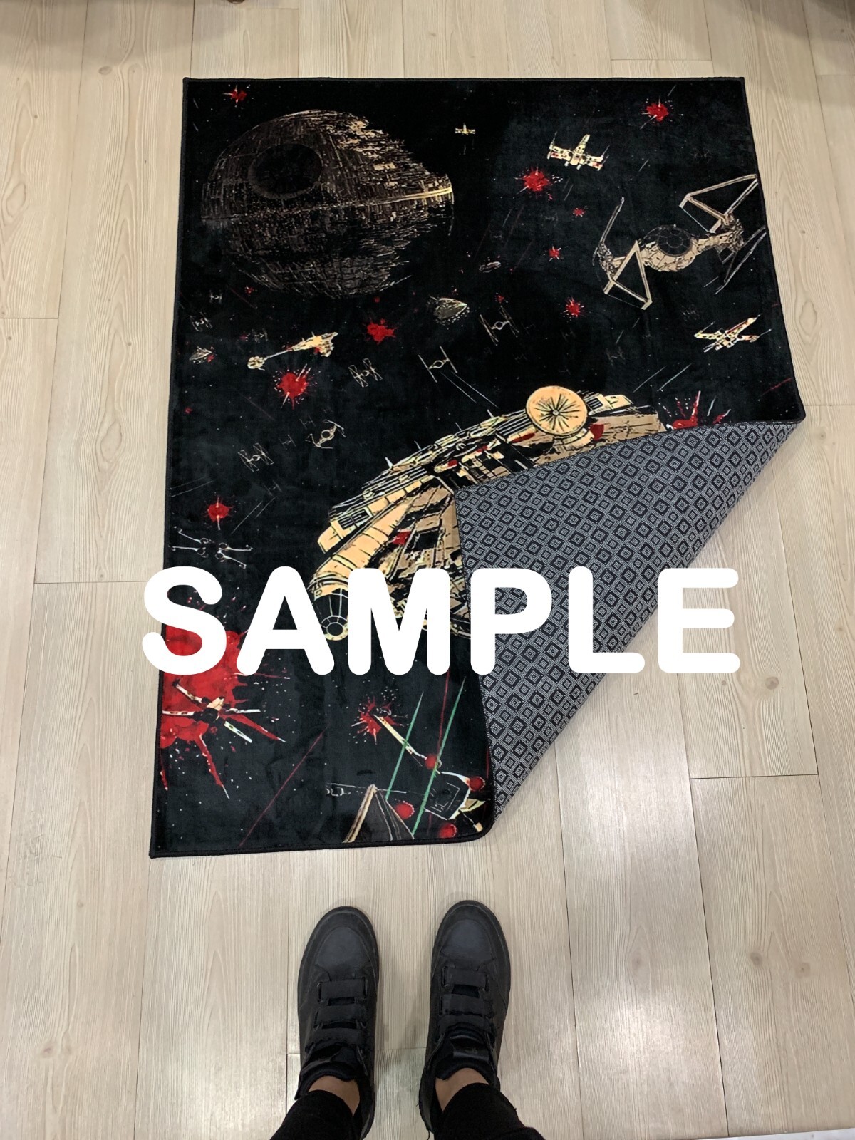 Movie rug, beige rug, cinema room rug, cinema decor, cinema rug, movie room rug