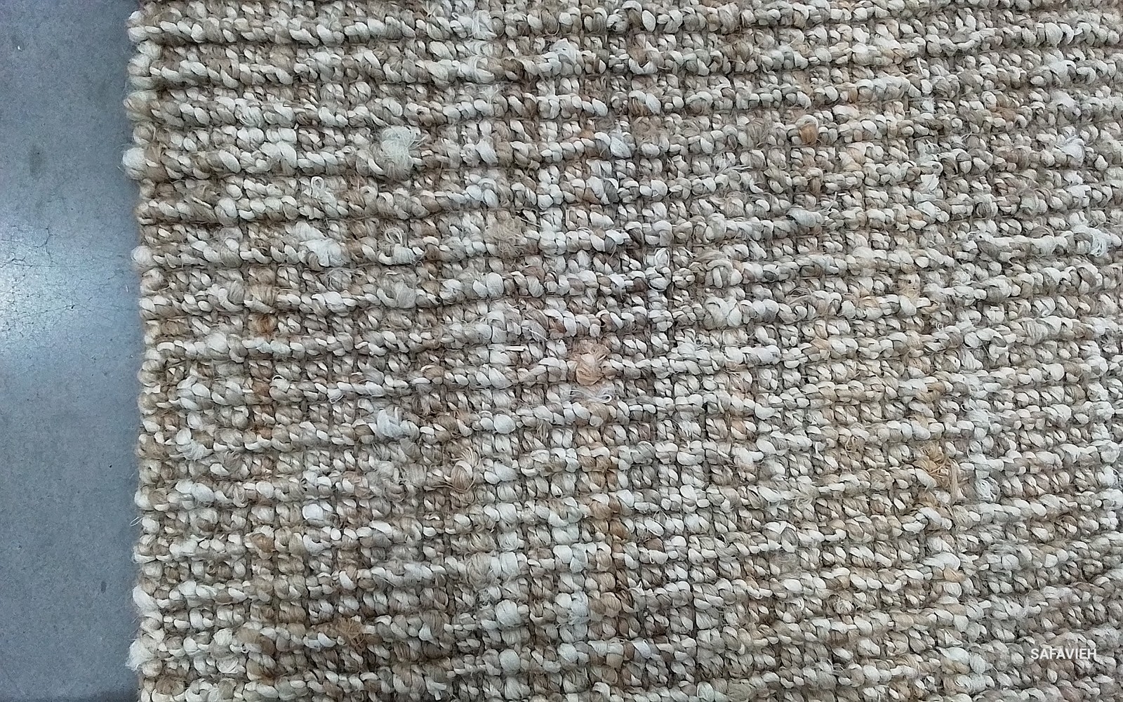 NATURAL / IVORY 2′-6″ x 12′-0″ Damaged Rug, Reduced Price 1172801773 NF447N-212
