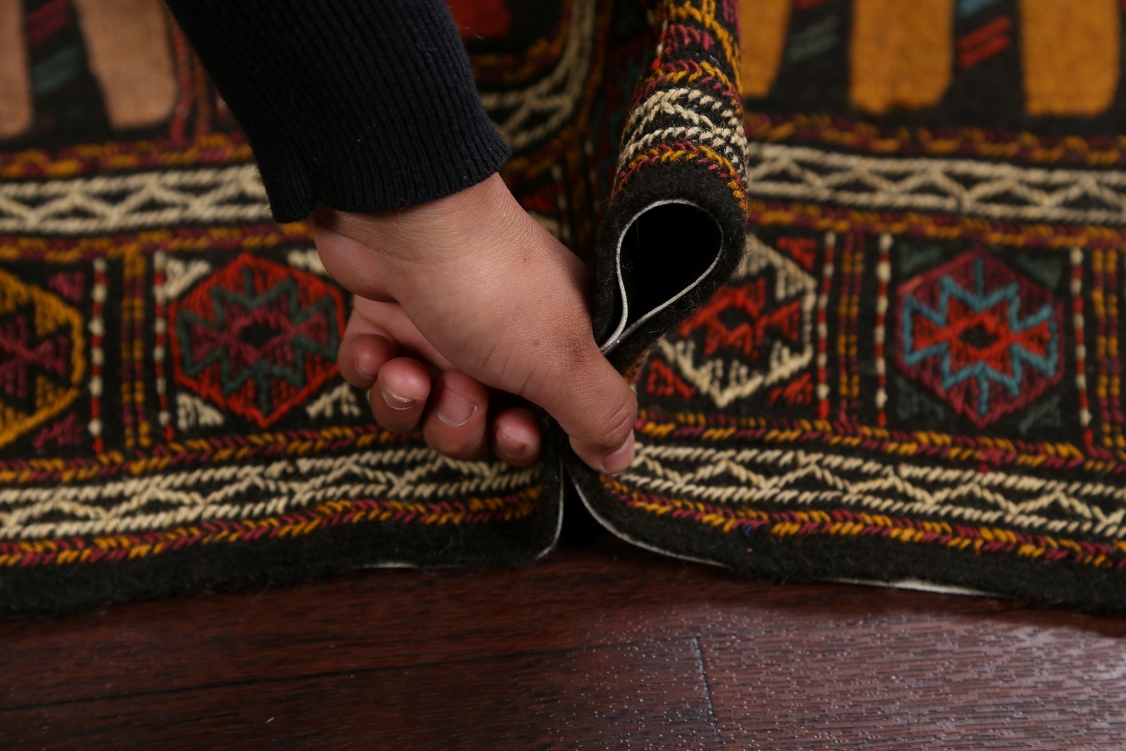 Tribal Geometric Hand-woven Sumak Kilim Area Rug Home Decor Oriental Carpet 3×6