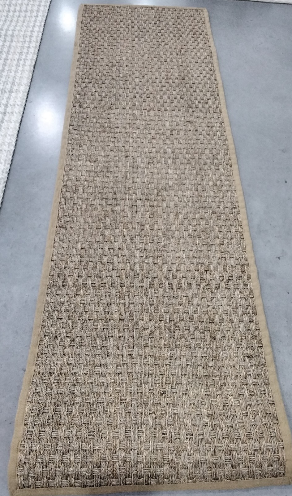 NATURAL / BEIGE 2′-6″ X 8′ Binding Stain Rug, Reduced Price 1172749958 NF114A-28