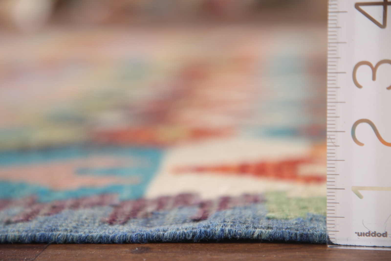 Colorful Kilim Rugs Rectangle Flatweave Pile Wool Kelim Carpets 7×10 ft