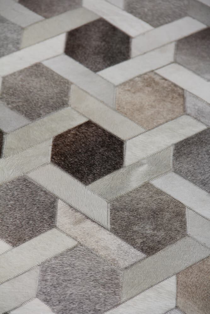 Cow Cowhide Rug Leather Hide Skin Area Size New Rugs Large 100% Ft Hair Tricolor