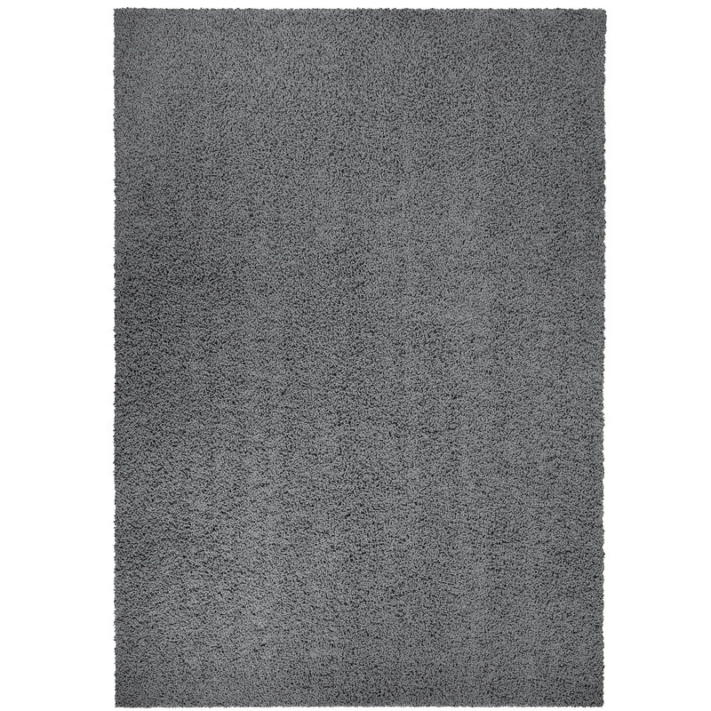 Solid Shag Area Rug Non-Slip Backing Machine Washable Indoor Comfort Soft Rug US