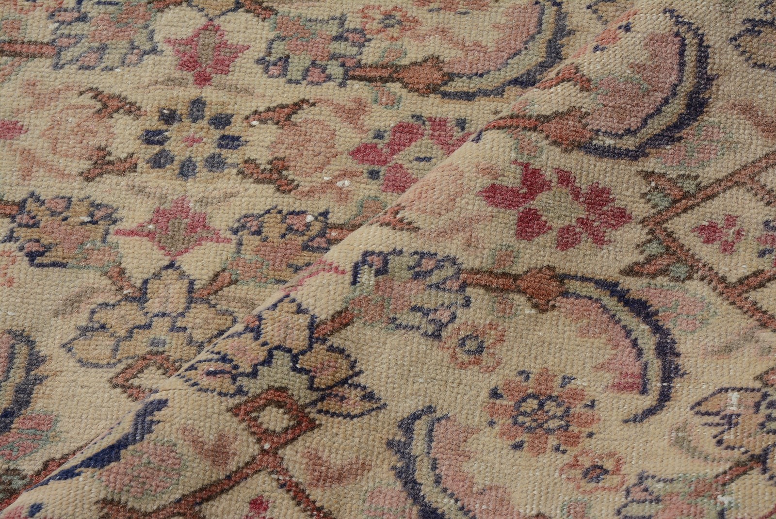 6,3×9,4 ft Turkish Rug, Large Vintage Rug, Red Floral Rug
