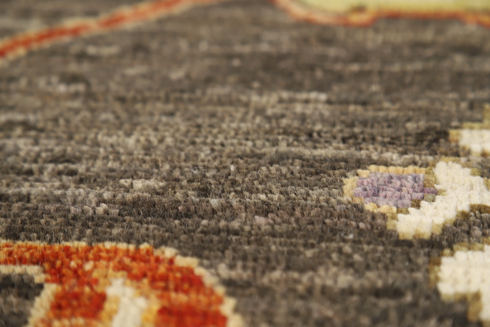 Vegetable Dye Handmade Oushak Turkish Living Room Area Rug Wool Carpet 8×10 ft