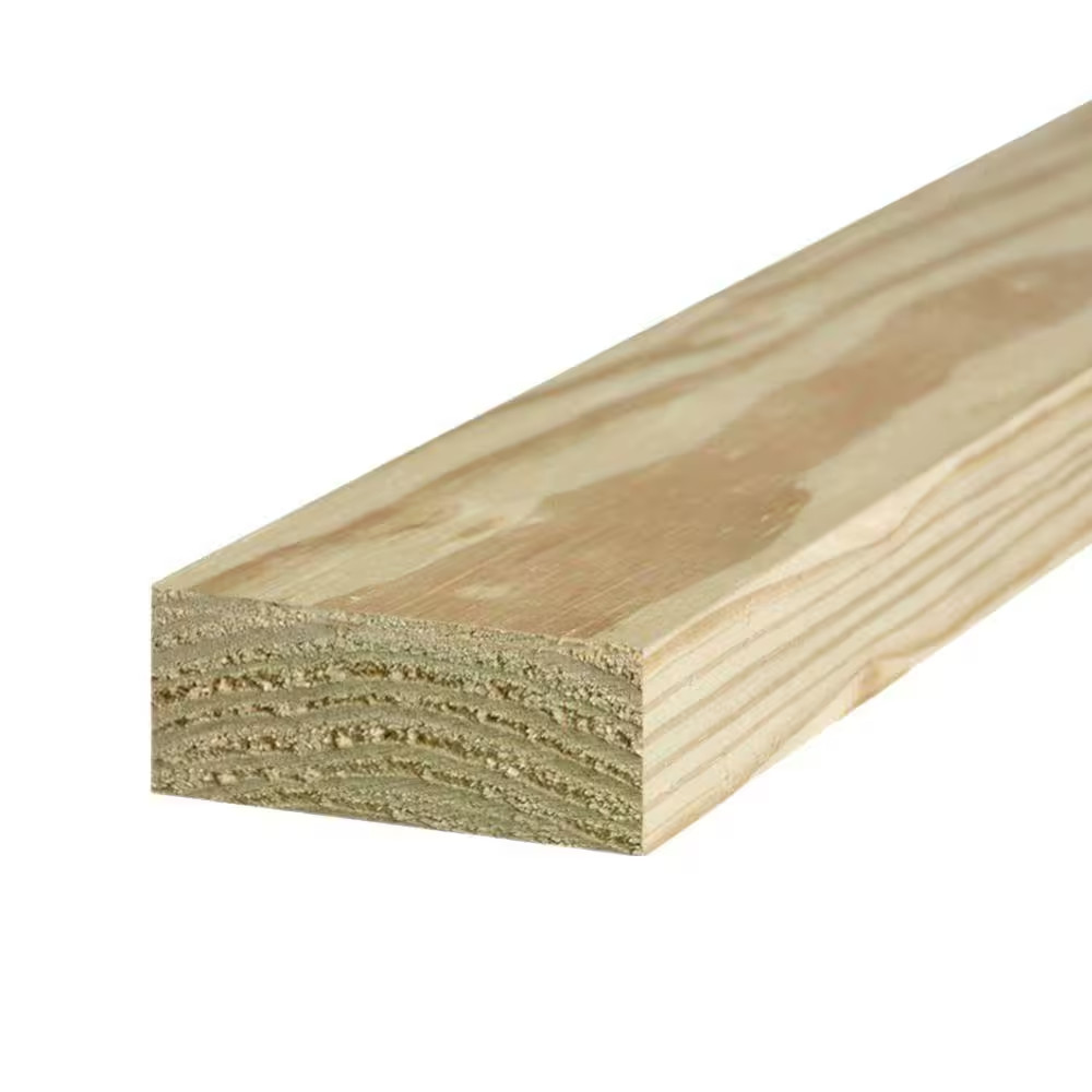 2 In. X 4 In. X 10 Ft. #1 Ground Contact Pressure-Treated Lumber