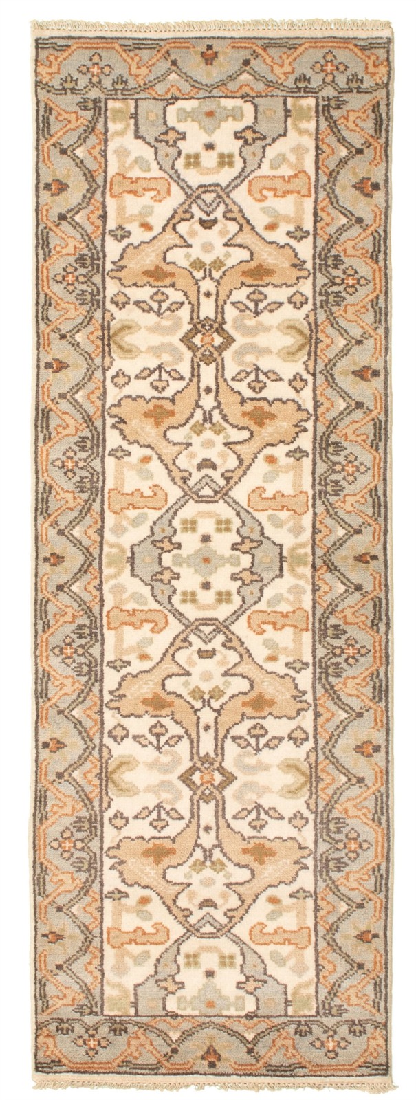 2’8″ x 7’11” Vintage Hand-knotted Runner Rug Traditional Oriental Wool Carpet