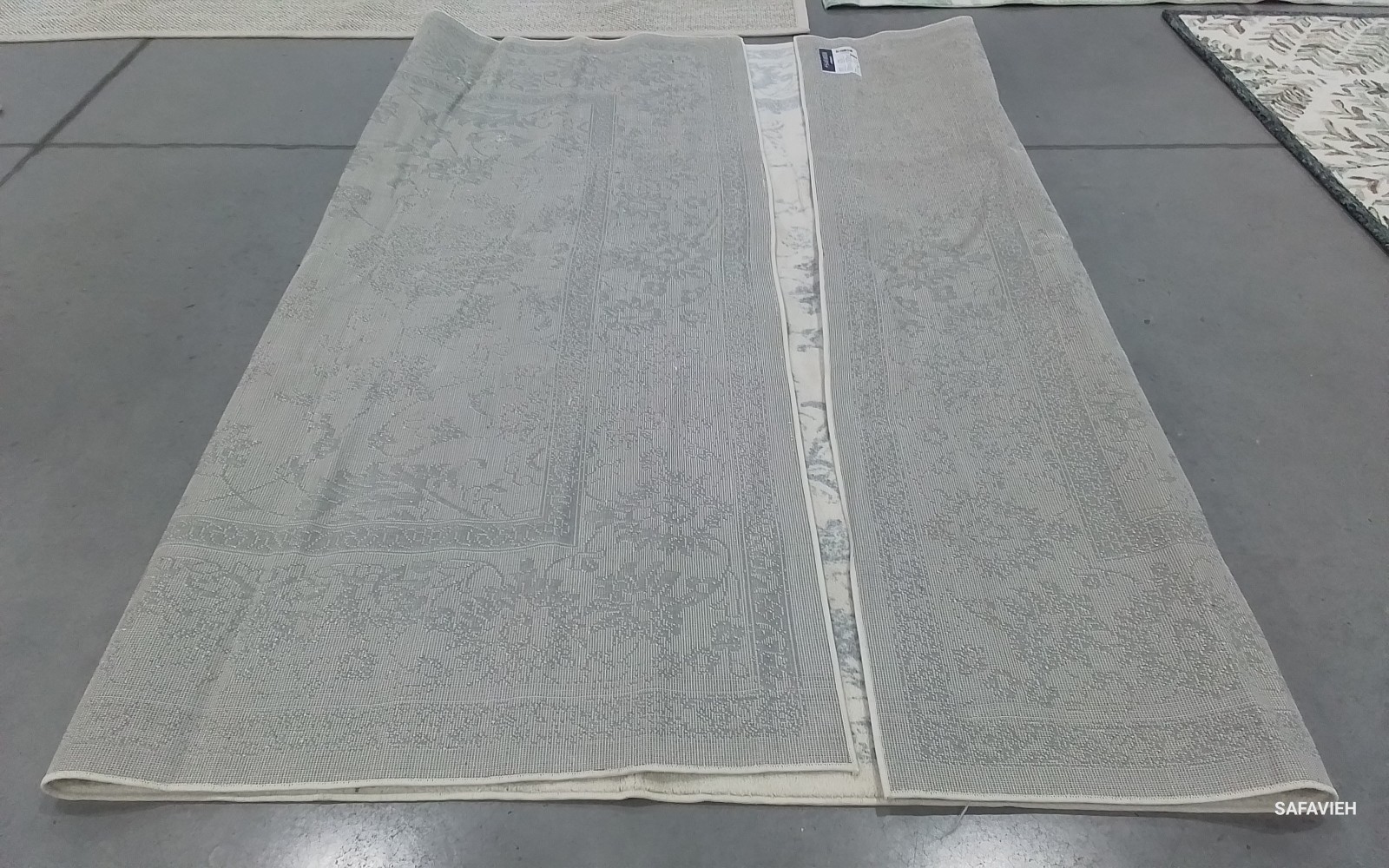IVORY / SLATE 9′-0″ x 12′-0″ Flaw in Rug, Reduced Price 1172776322 ADR109S-9