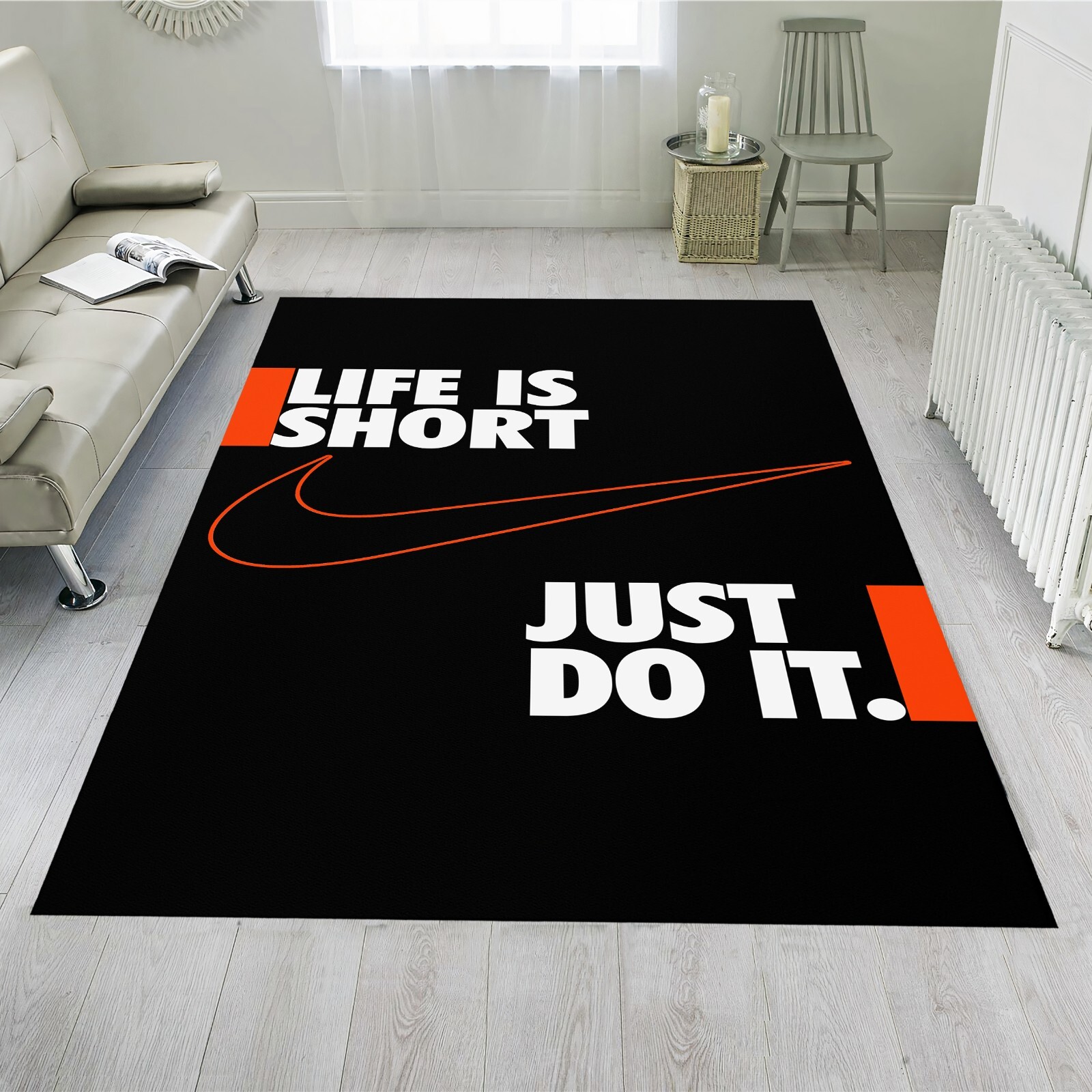 Sneaker rug, sneaker mat, sneaker poster rug, sneaker decor rug