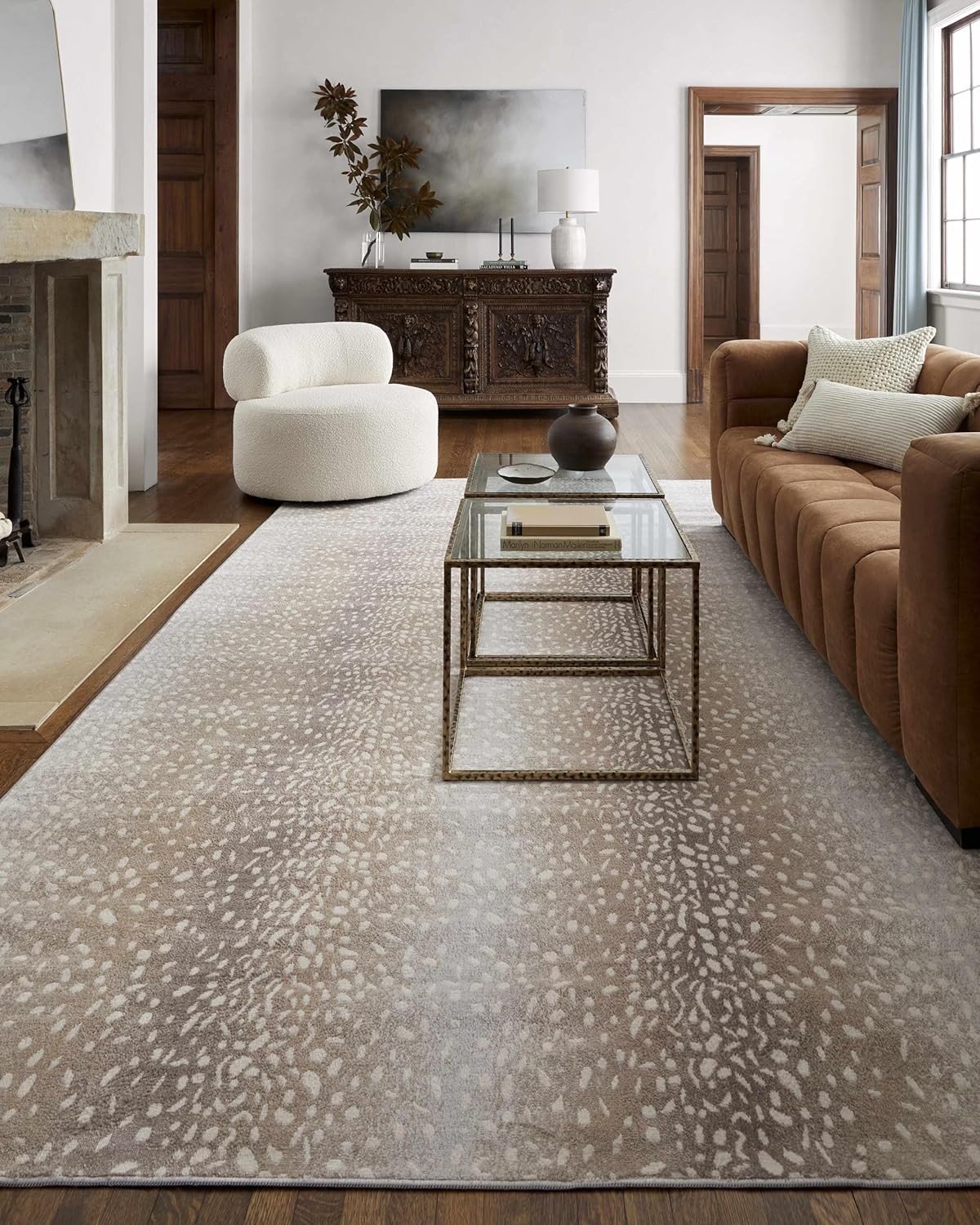 Pembroke Cheetah Animal Print Area Rug for Living Room Bedroom – Bohemain