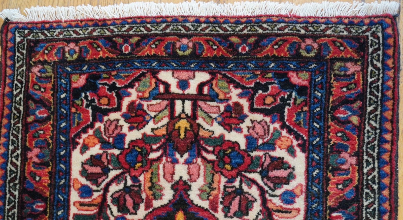 Excellent Antique Lilihann Hand Knotted Wool Oriental Rug 2’3″ x 210″