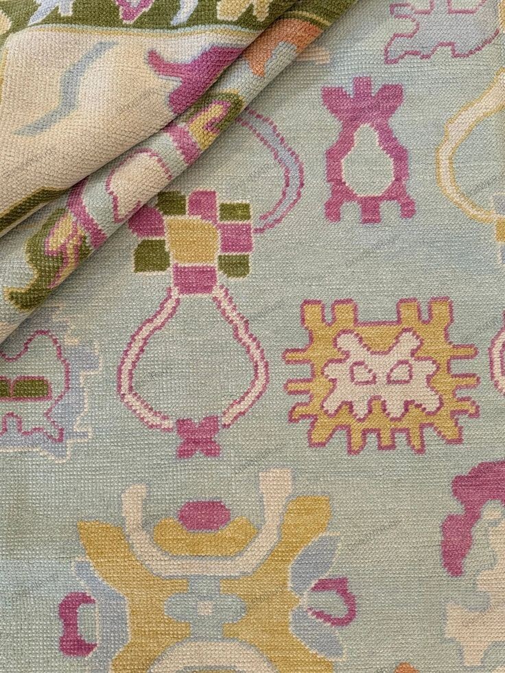Etta Modern Oushak Rug Hand Knotted Oushak Rug 4×6, 5×8, 6×9, 8×10, 9×12, 10×14.
