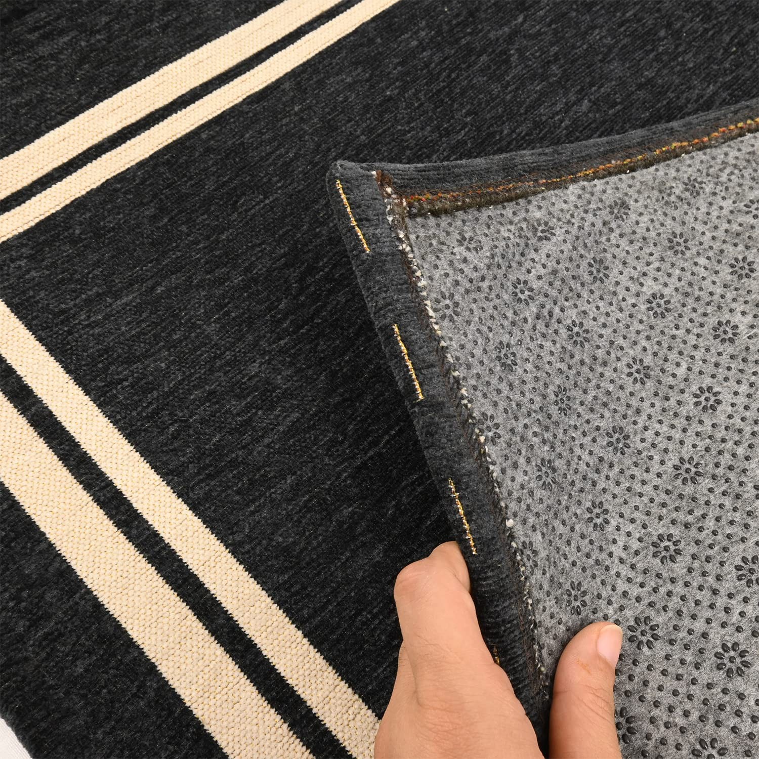 Non-Slip Tufting Cloth Thick Backing Fabric, 2mm Thick (More Wear-Resistant &…