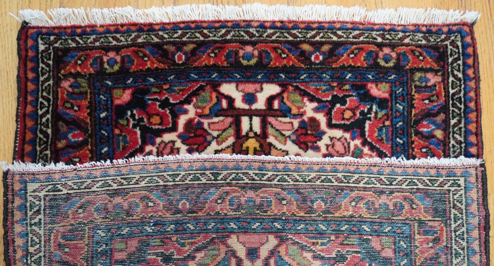 Excellent Antique Lilihann Hand Knotted Wool Oriental Rug 2’3″ x 210″