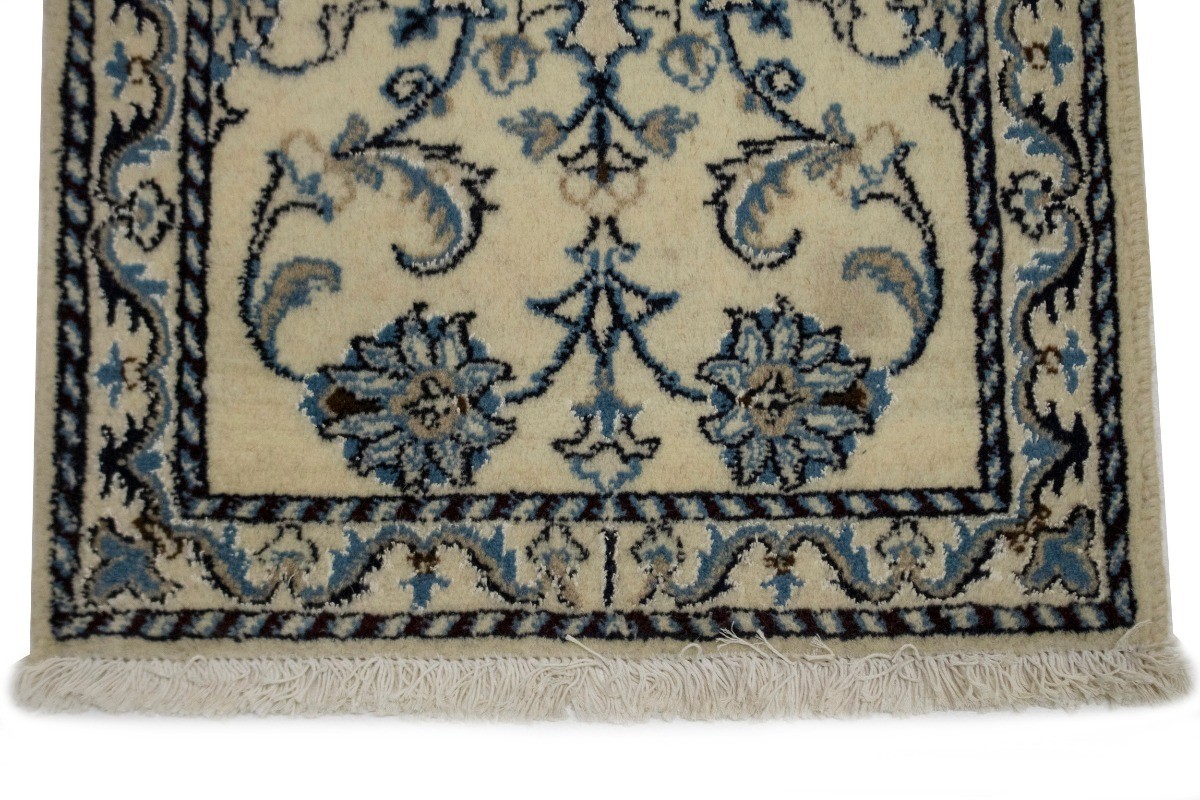 2X3 ft Handmade Oriental Wool Area Rug Classic Floral Design Small Size Entryway