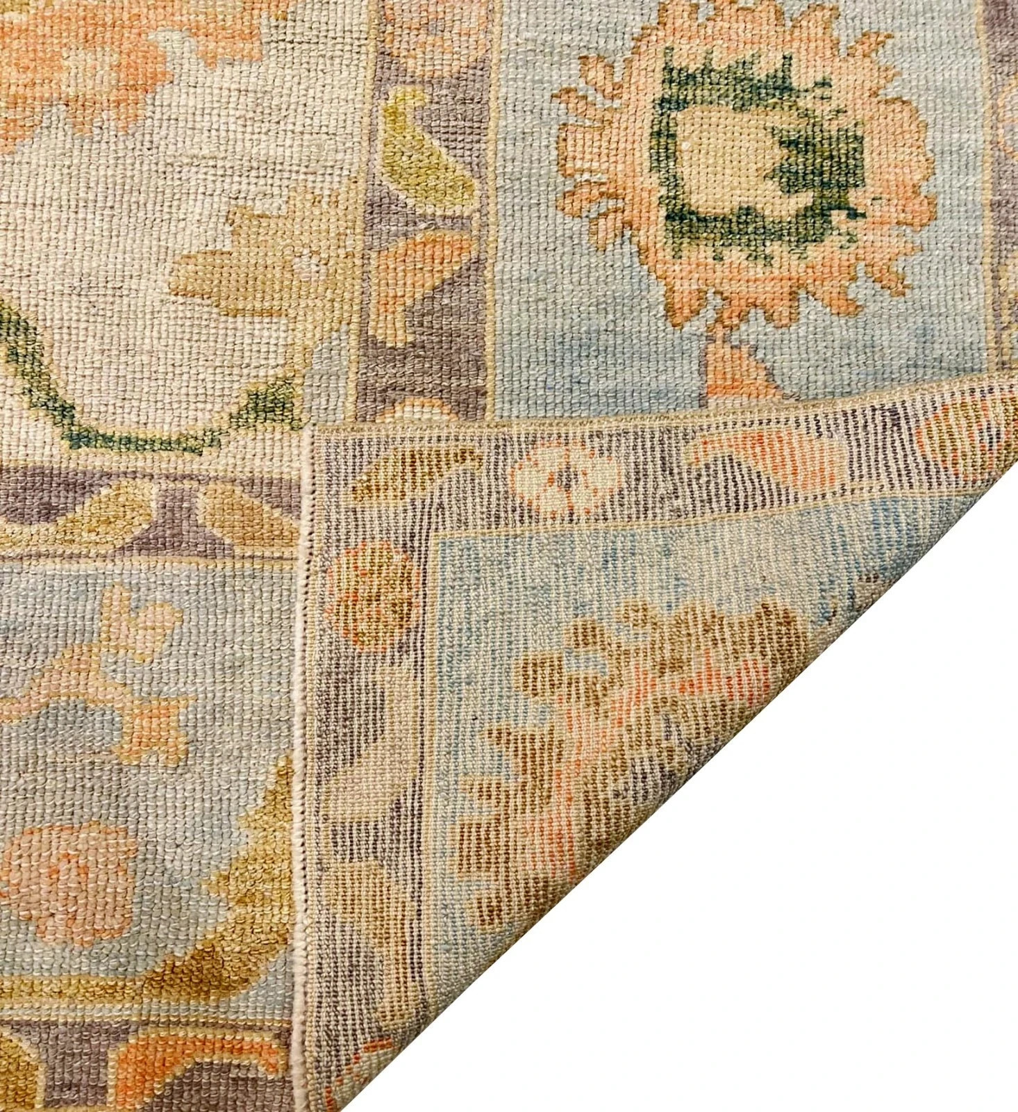 Hand Knotted Beige Oushak Rugs 4×6 5×7 6×9 8×11 9×12 10×14 12×15 Livingroom Rugs