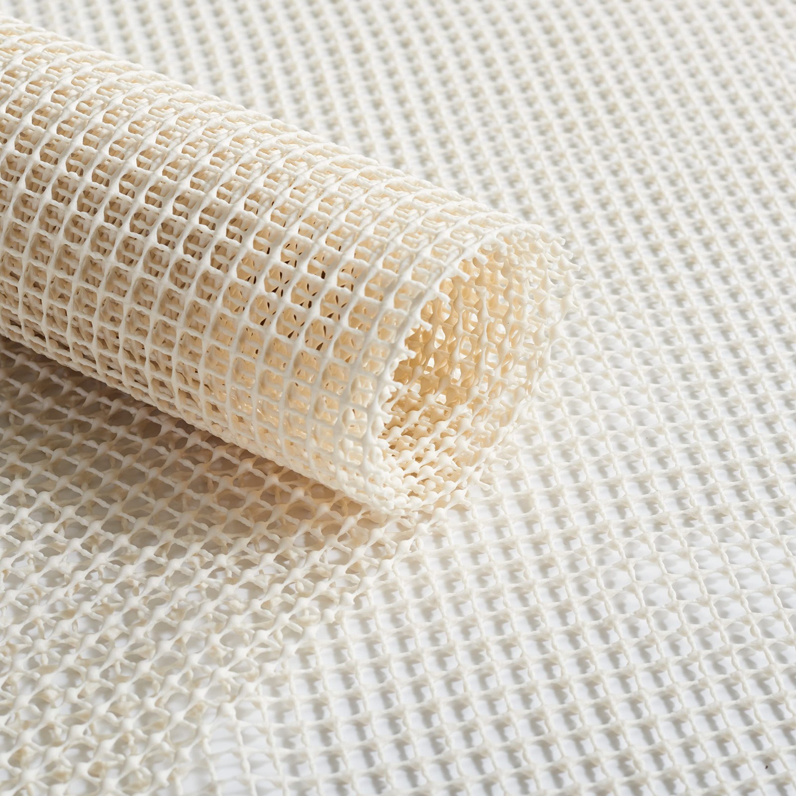 SAFAVIEH Non Slip Anti Skid Grippy Stay in 8′ x 10′ (Rectangular), Creme