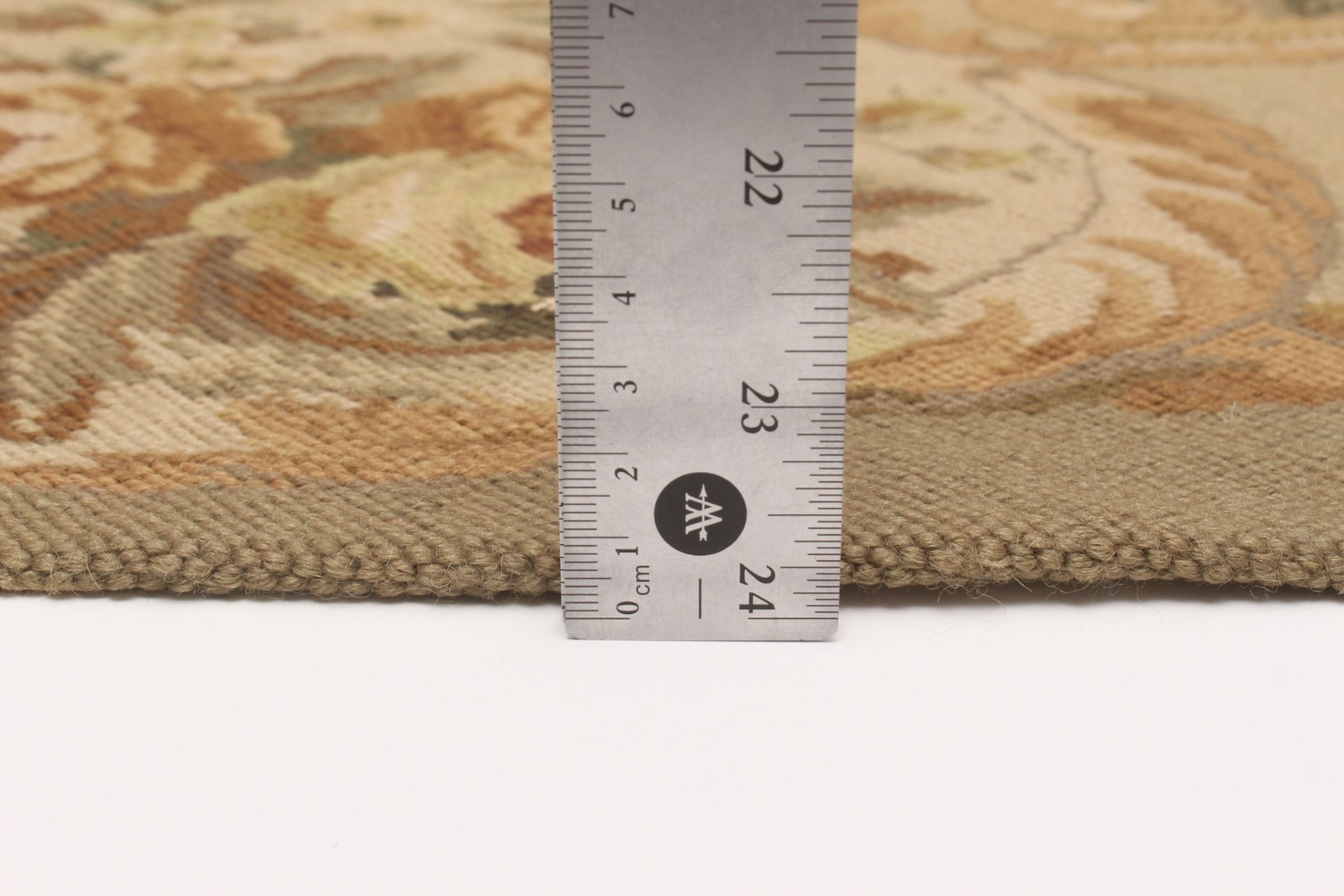 Vintage Hand Woven Area Rug 7’0″ x 7’0″ Traditional Wool Oriental Carpet