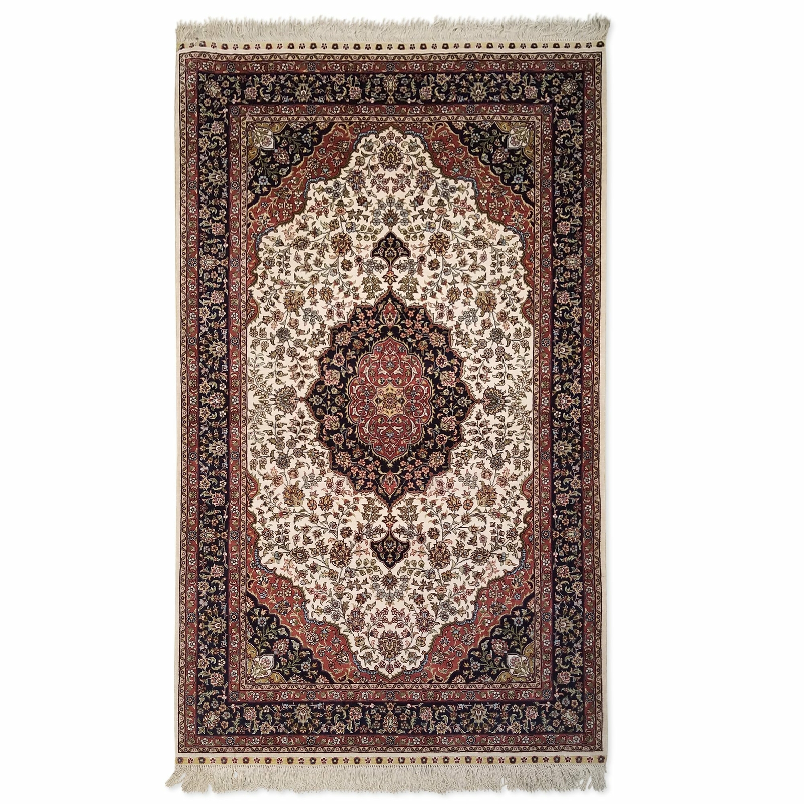 3’0″ x 5’0″ Silk Chinese Hereke Rug