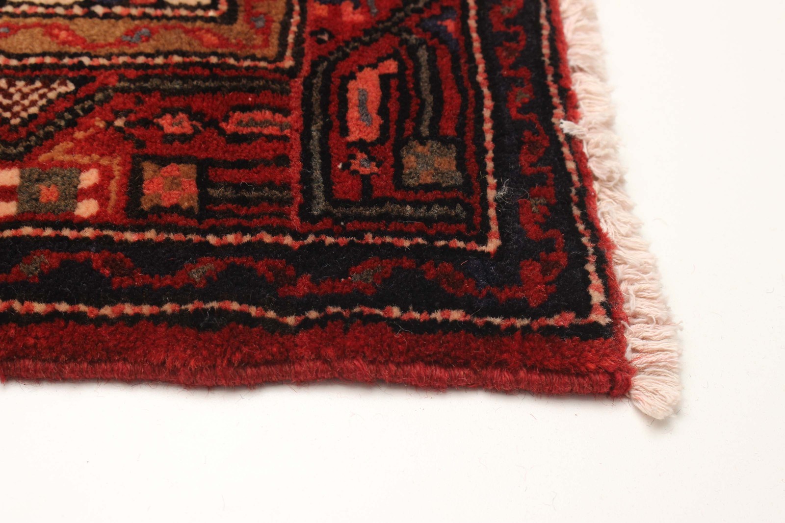 2’11” x 10’11” Vintage Hand-knotted Runner Rug Traditional Oriental Wool Carpet